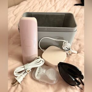 Ulike Pink Cordless Hair Removal Device - Gentle At-Home Use